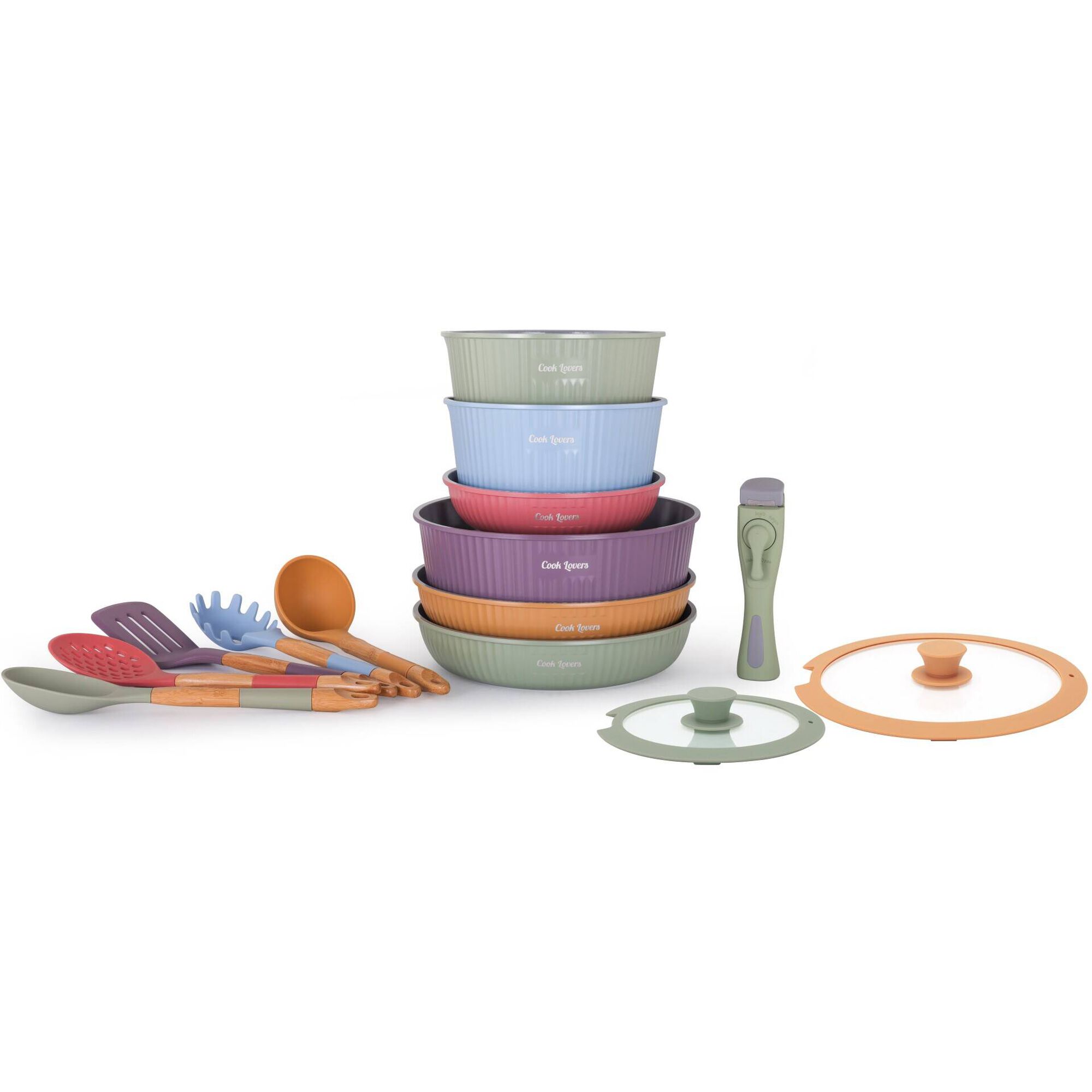 Caçarola Aluminio 20cm Azul Candy