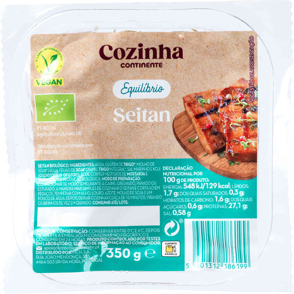 Seitan Biológico Continente Bio