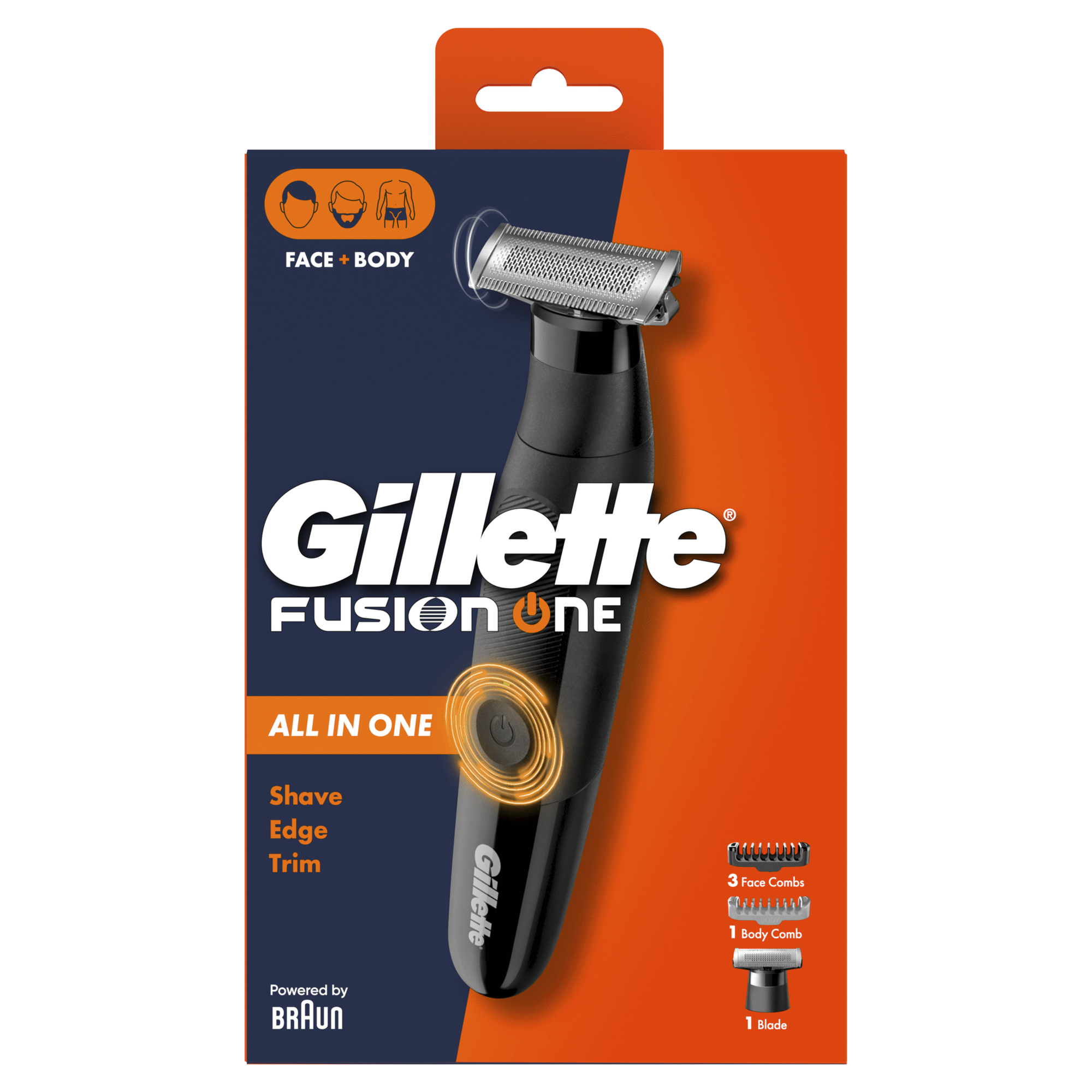 Aparador Barba All in One Rosto e Corpo Gillette Fusion
