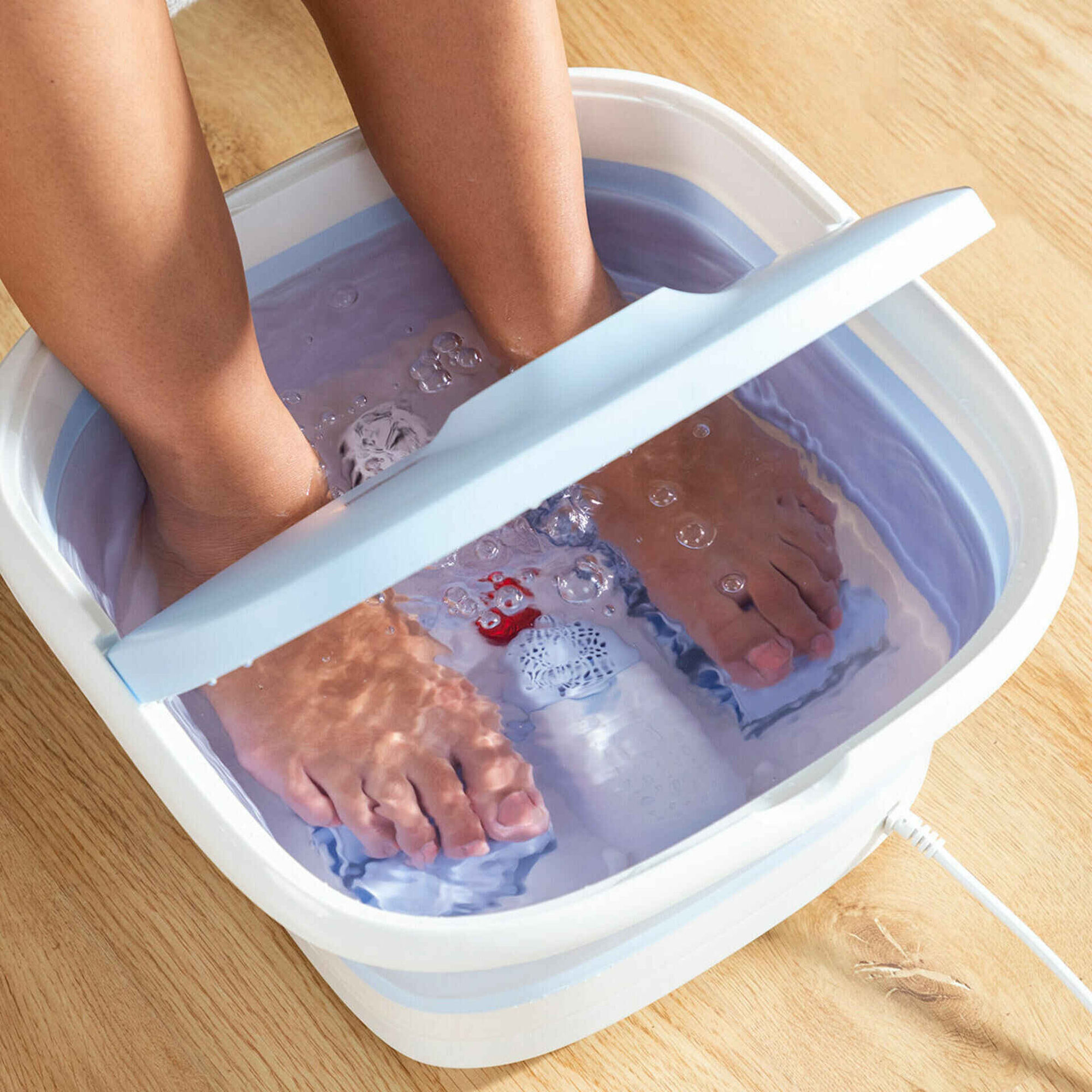 Spa para P&eacute;s Dobr&aacute;vel com Rolos e Hidromassagem InnovaGoods