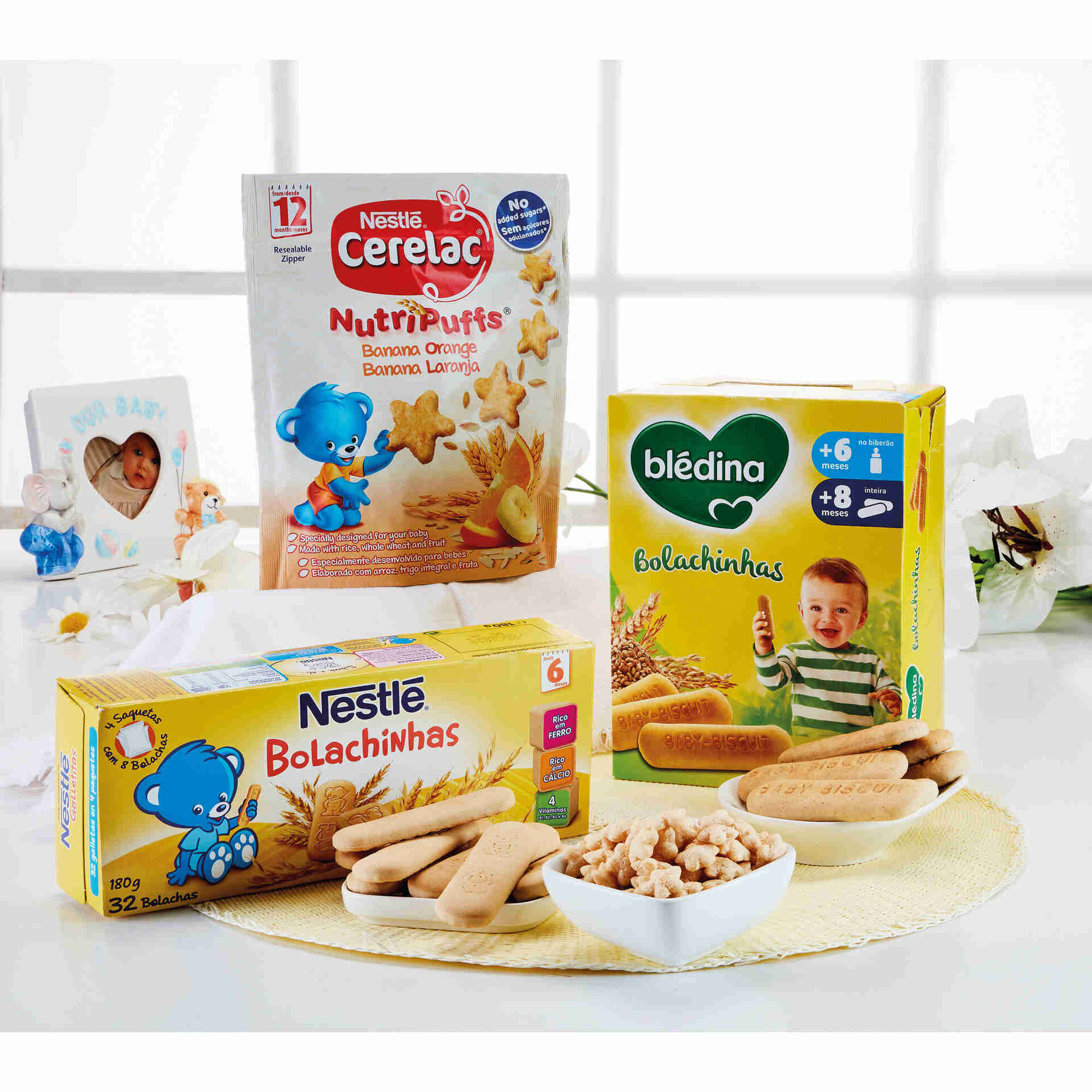 Bolachinhas Para Bebe Saquetas 6 Meses Cerelac Continente Online