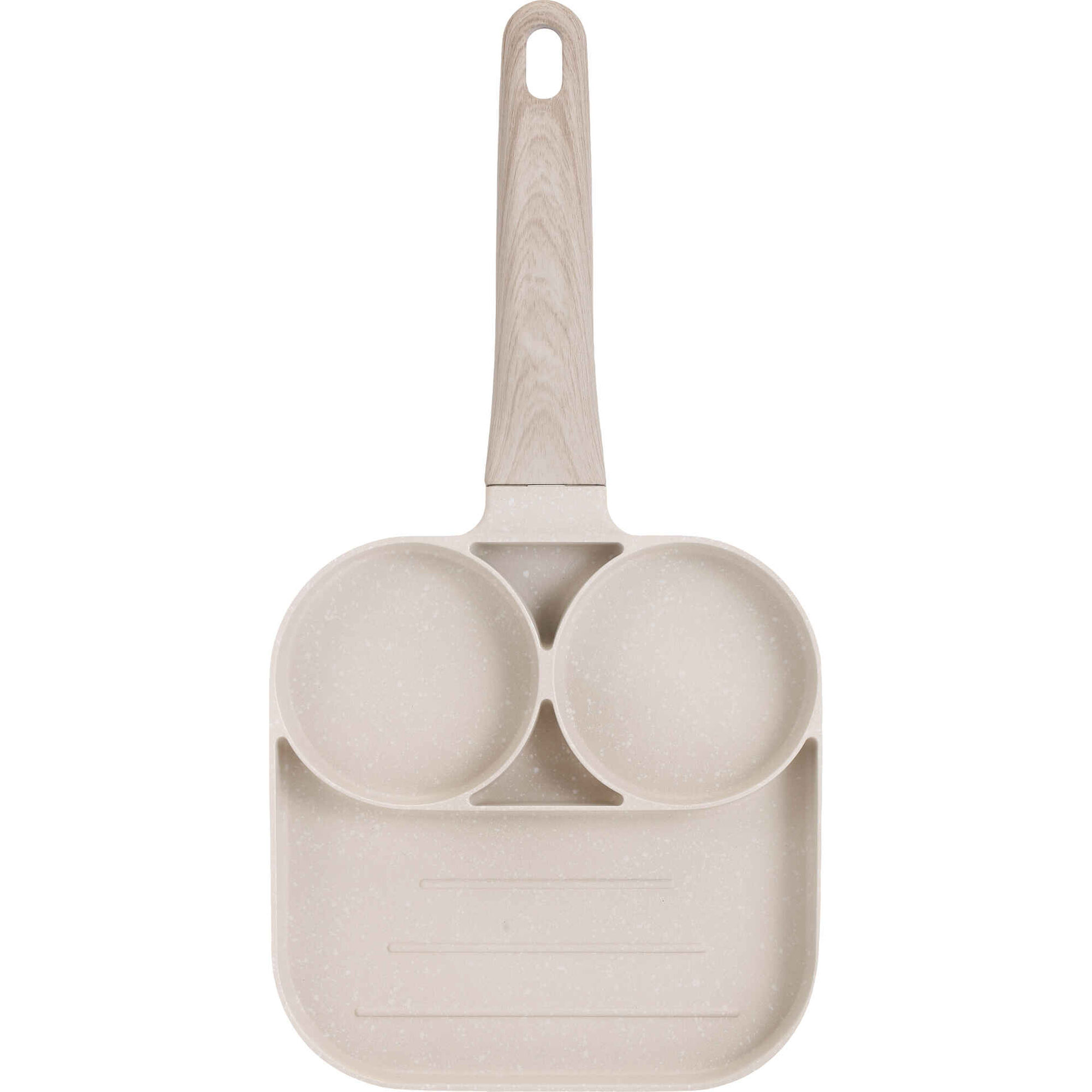 Frigideira com 3 Compartimentos Bazar&atilde;o