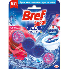 Bloco Sanit&aacute;rio Power Activ Floral  Bref