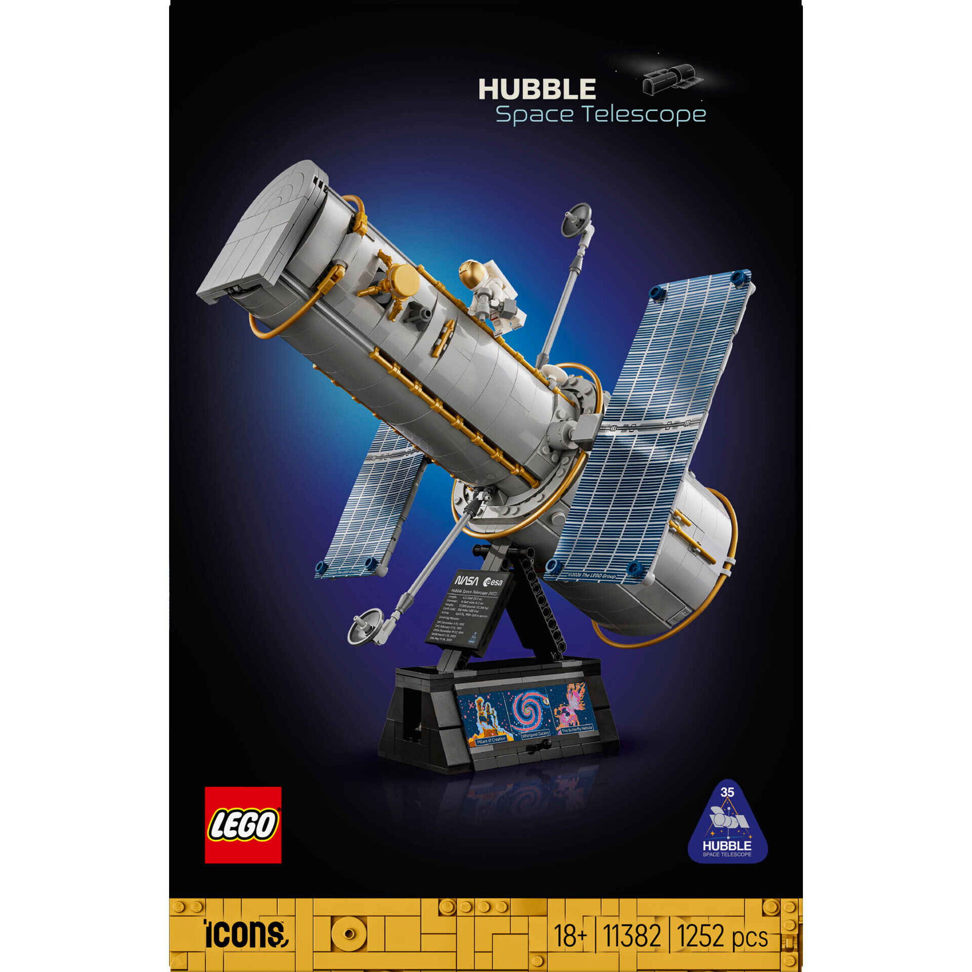 LEGO Icons - Telesc&oacute;pio Espacial Hubble - 11382