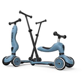 Scoot & Ride - Trotinete evolutiva 2 em 1 Highwaykick 1 Push and Go