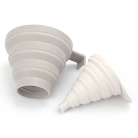 Conjunto 2 Funis Retráteis Silicone Urban Conjunto 2 Funis Retráteis Silicone Urban