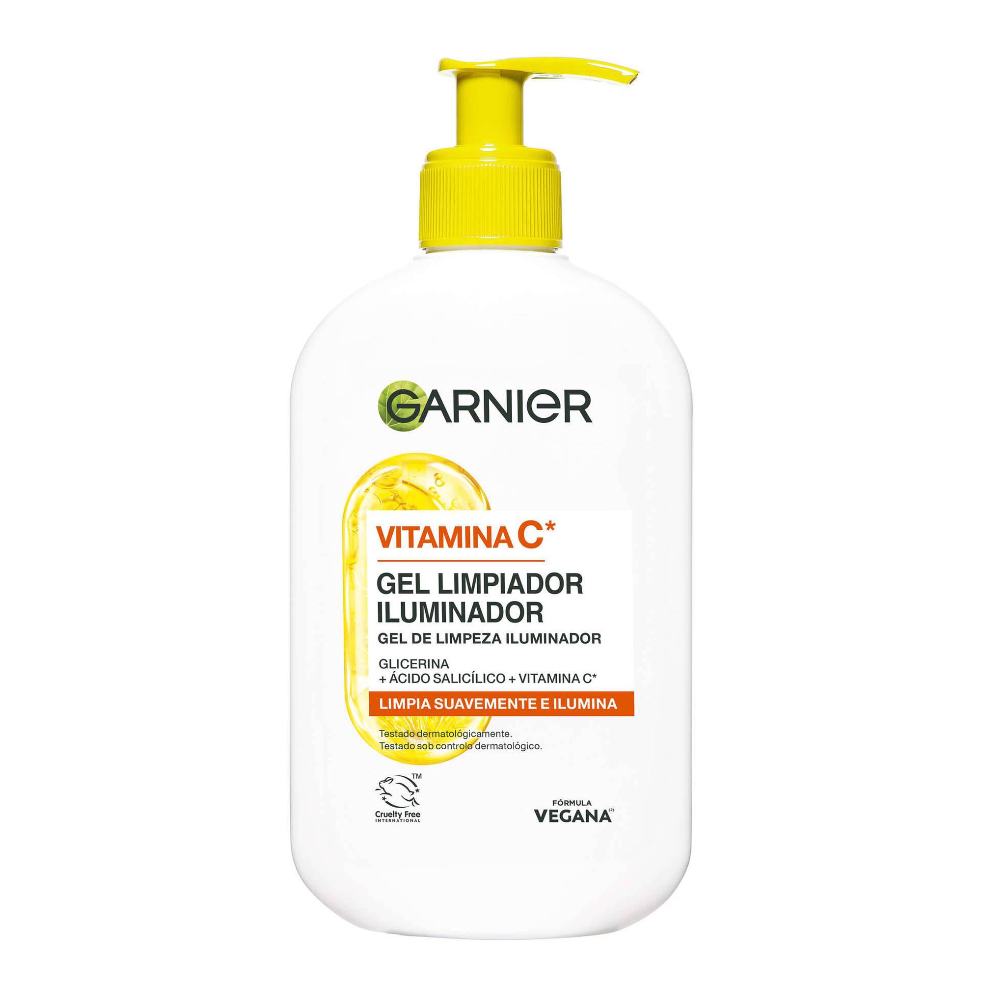 Gel de Rosto Limpeza Vitamina C Garnier