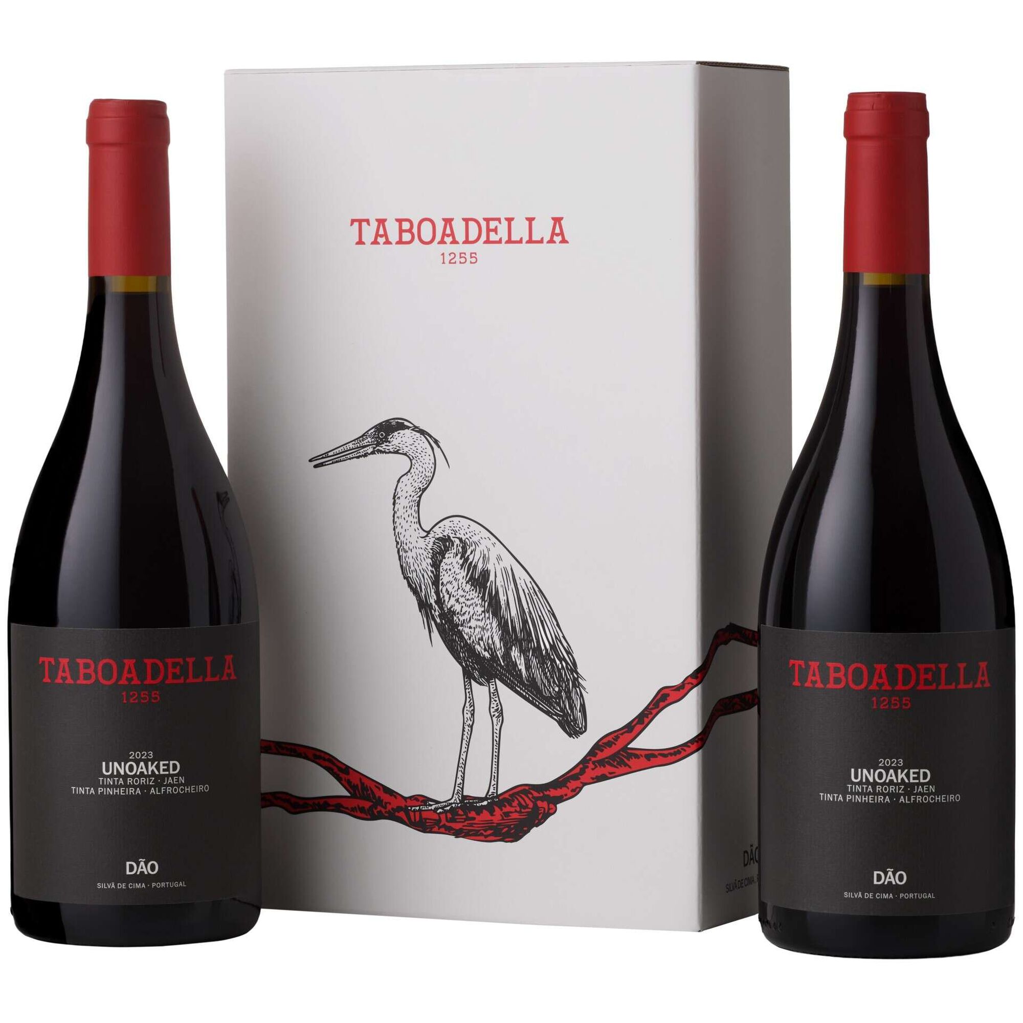 Taboadella Unoaked Vinho Tinto Conjunto Taboadella Unoaked Vinho Tinto Conjunto