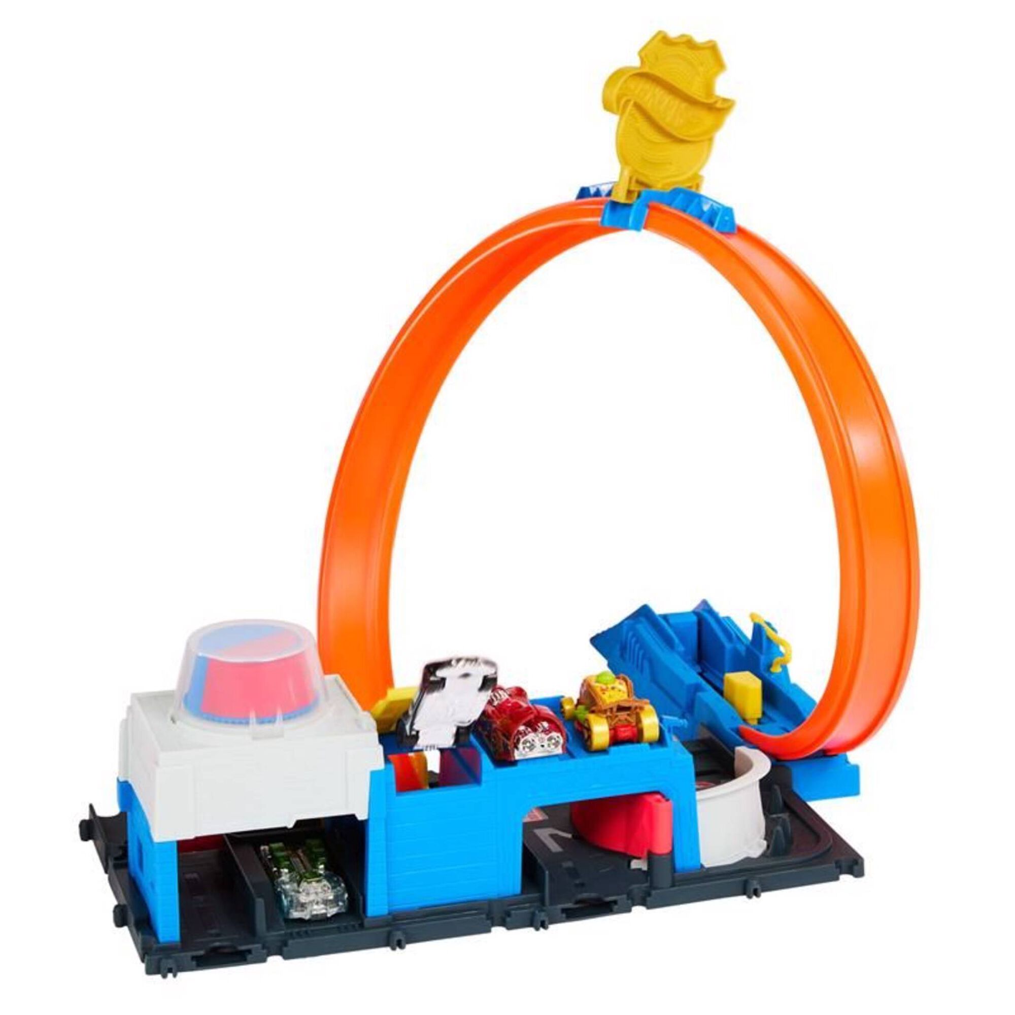 Hot Wheels - Pista Super Esquadra da Pol&iacute;cia
