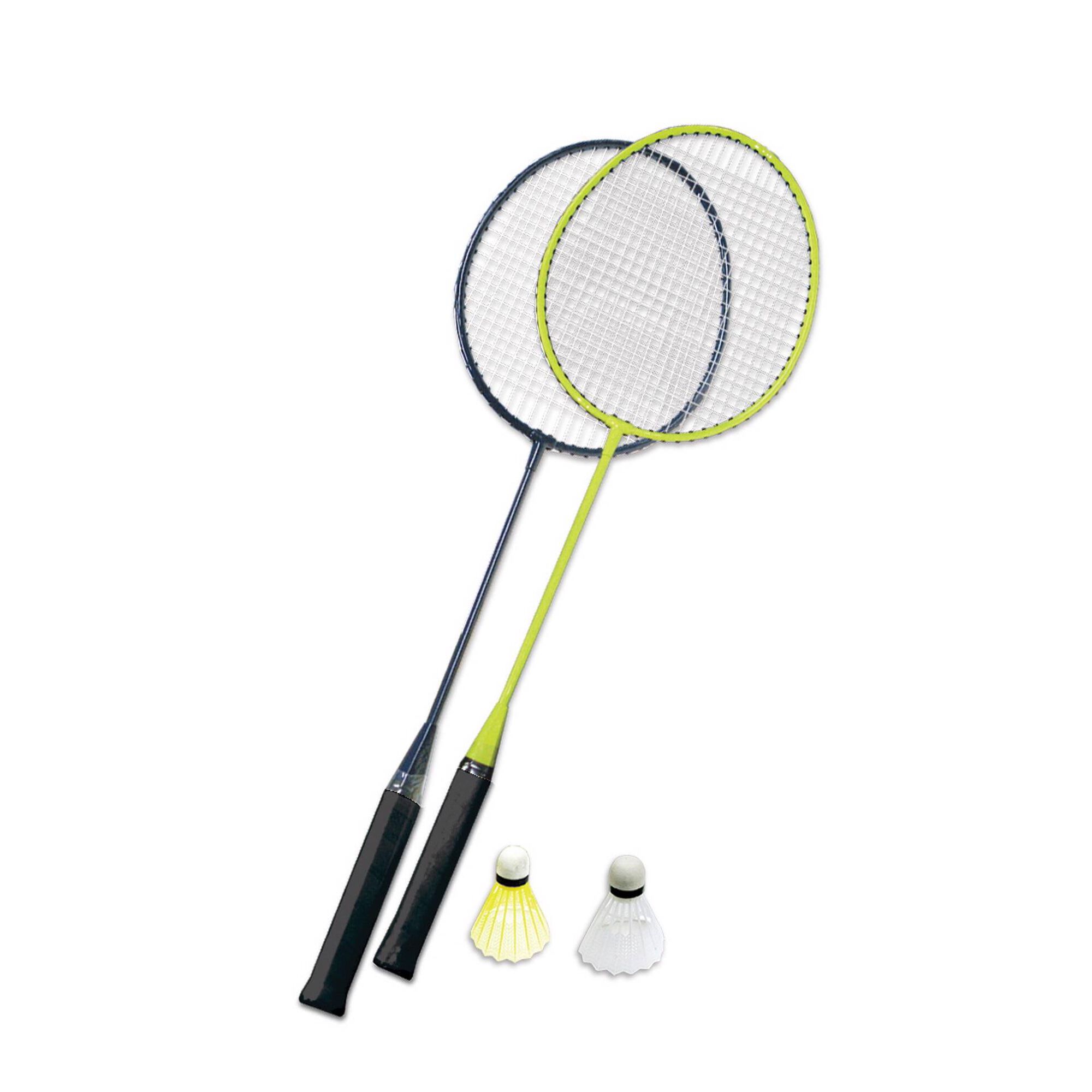 Conjunto Badminton com 2 Raquetes