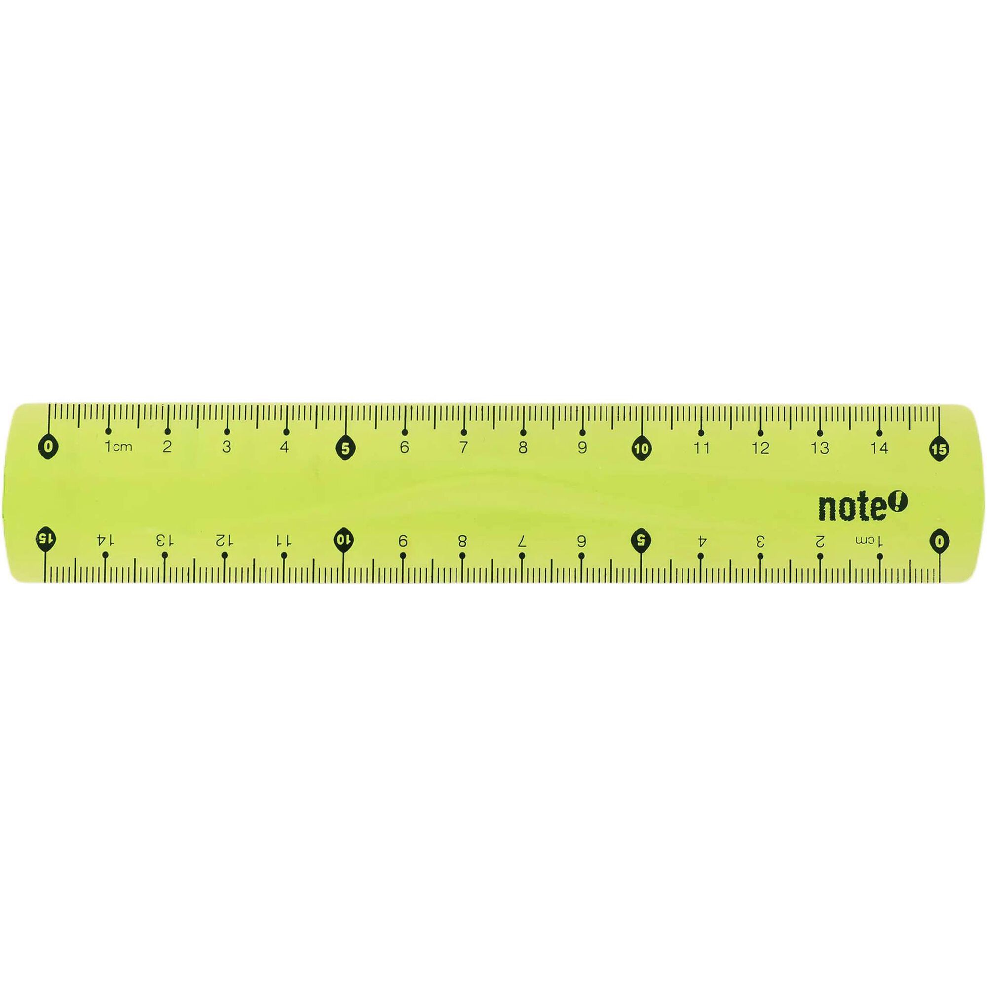 R&eacute;gua Flex 15cm (v&aacute;rias cores) Note!