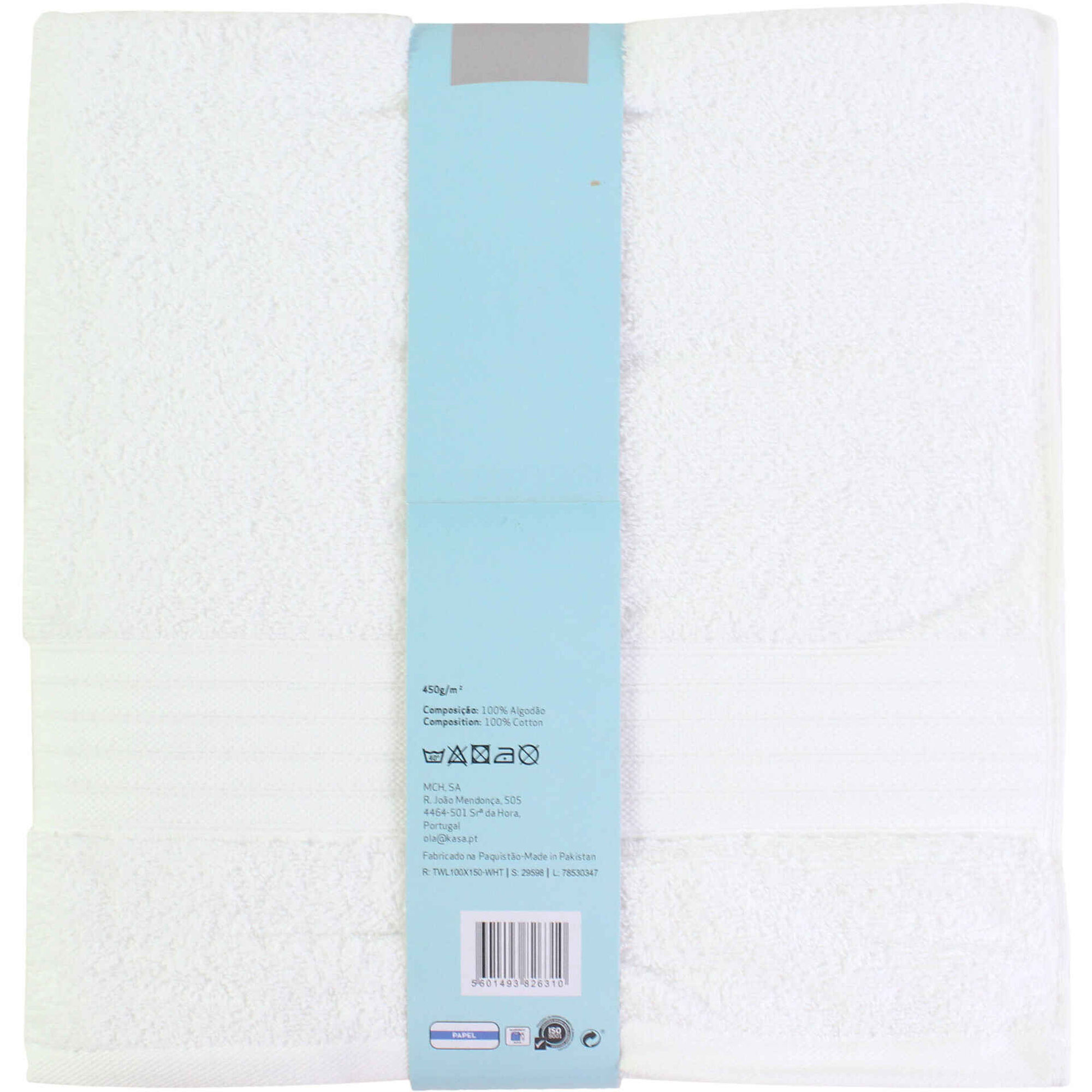 Toalha Banho Suave Branco Kasa