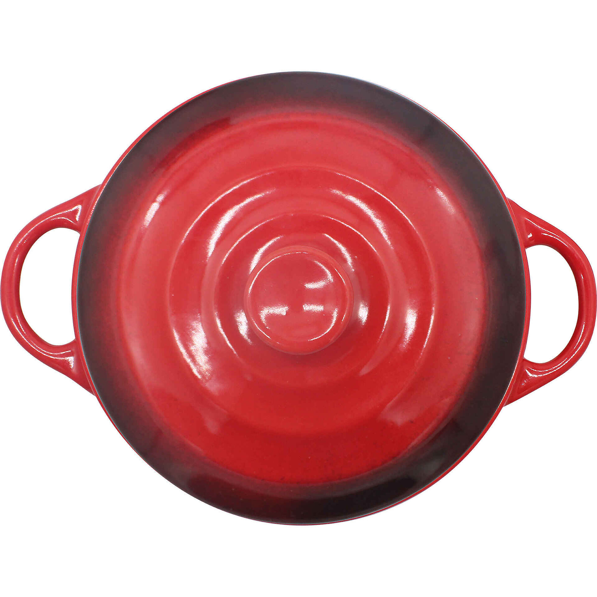 Mini Ca&ccedil;arola para Forno 13,8cm Vermelha Kasa