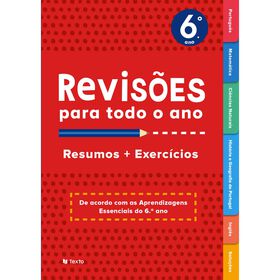 Revisões para Todo o Ano Multidisciplinar - 6º Ano