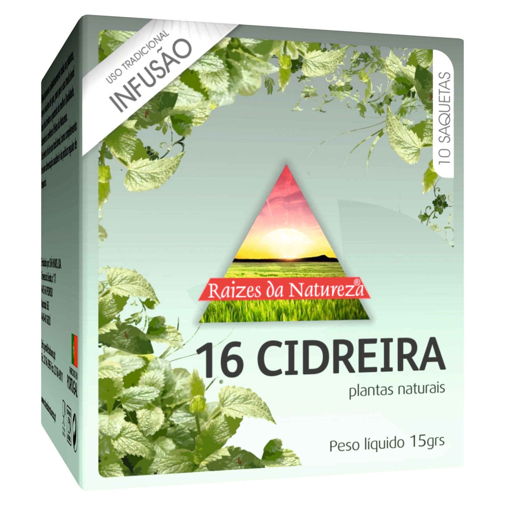 Infusão Nº16 Cidreira Saquetas Infusão Nº16 Cidreira Saquetas