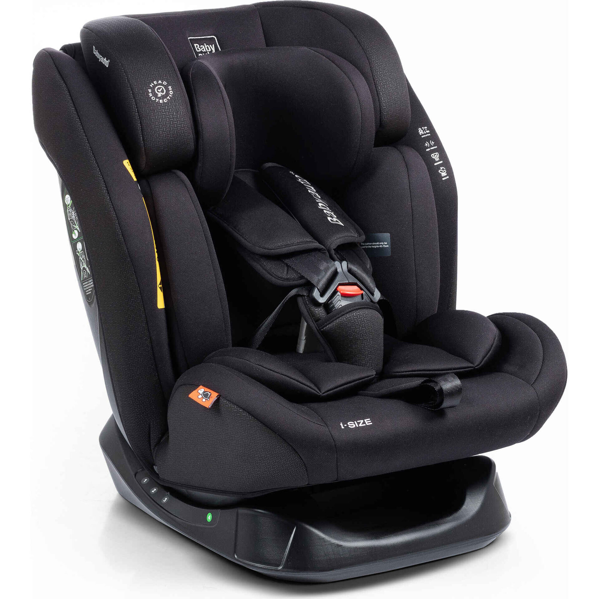 Cadeira Auto I-Size 40-150cm Lolo Belt Preto