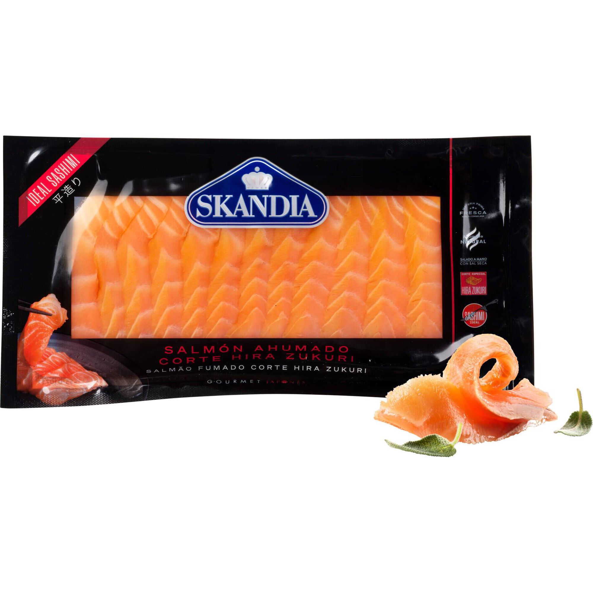 Salmão Fumado Corte Hira Zakuri