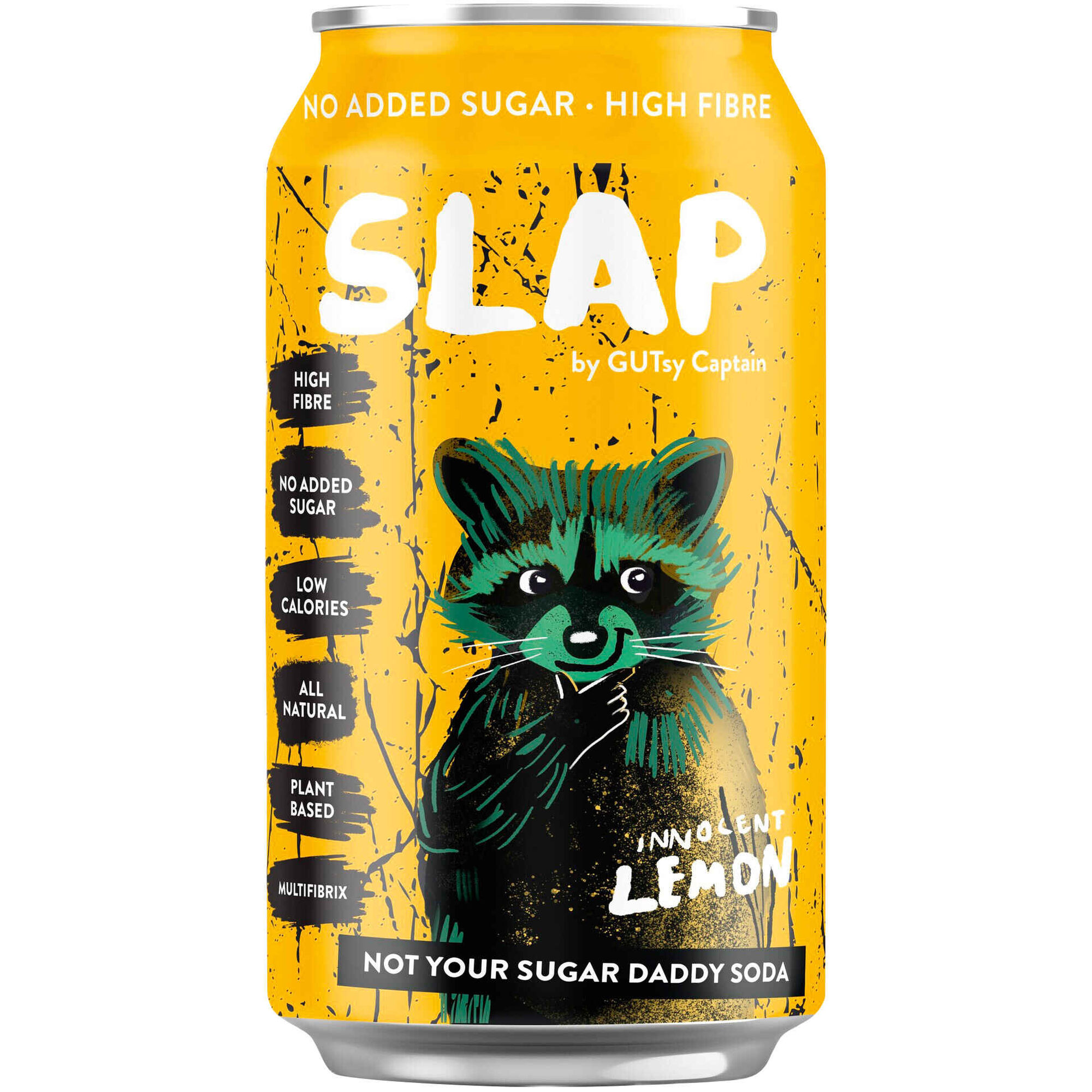 Refrigerante com G&aacute;s em Lata Slap Innocent Lemon The Gutsy Captain