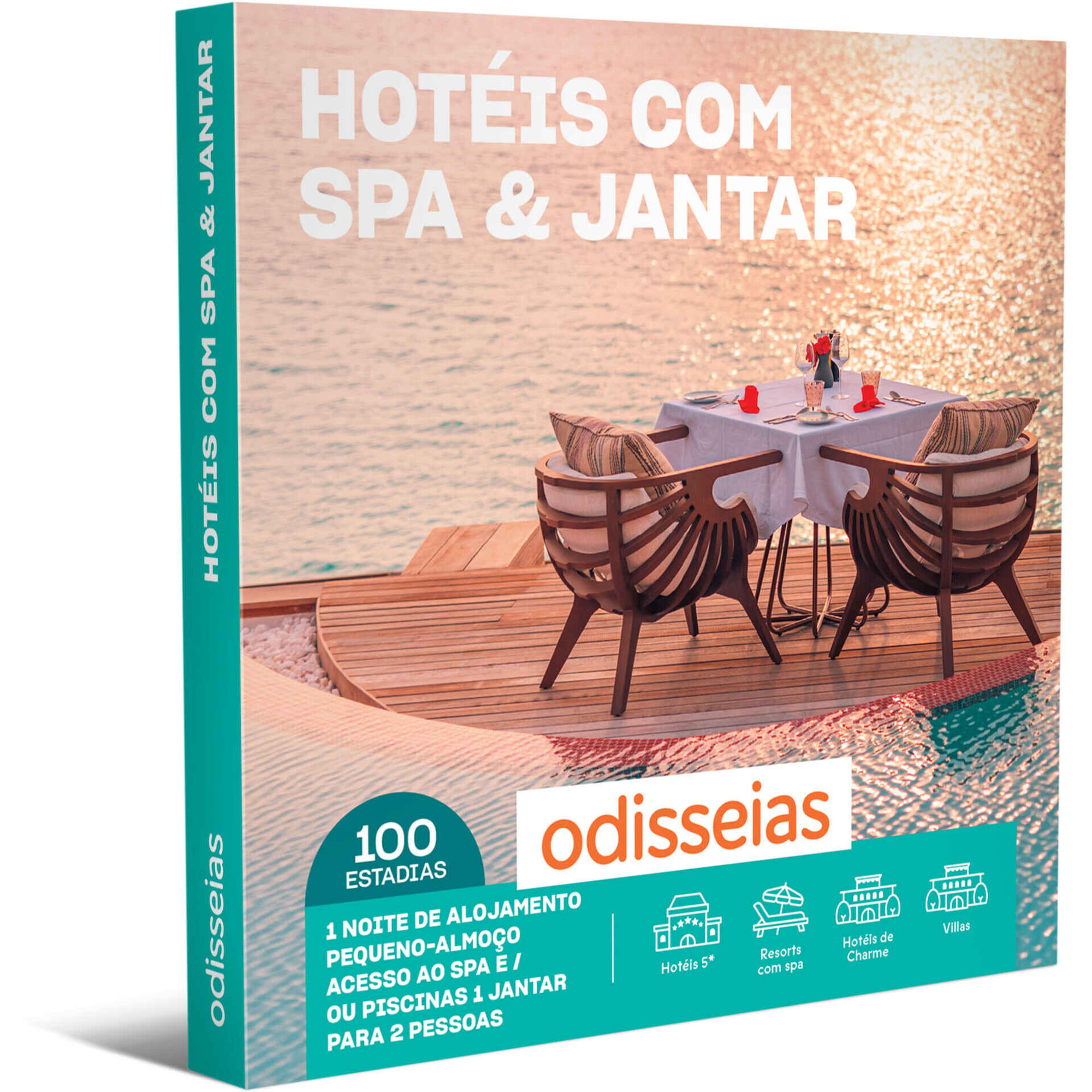 Hot&eacute;is & SPA com Jantar Odisseias