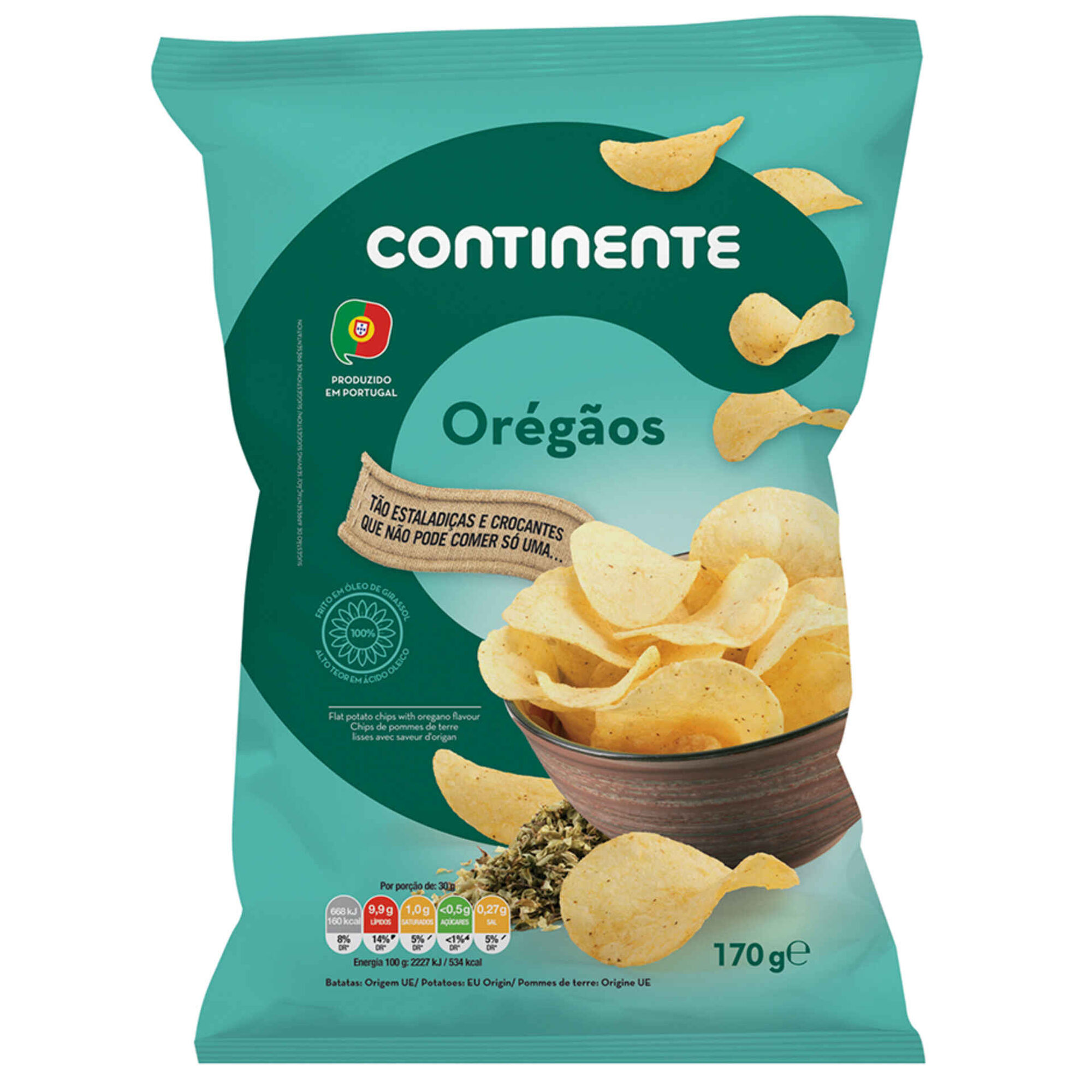 Batata Frita Lisa Sabor Oregãos Batata Frita Lisa Sabor Oregãos