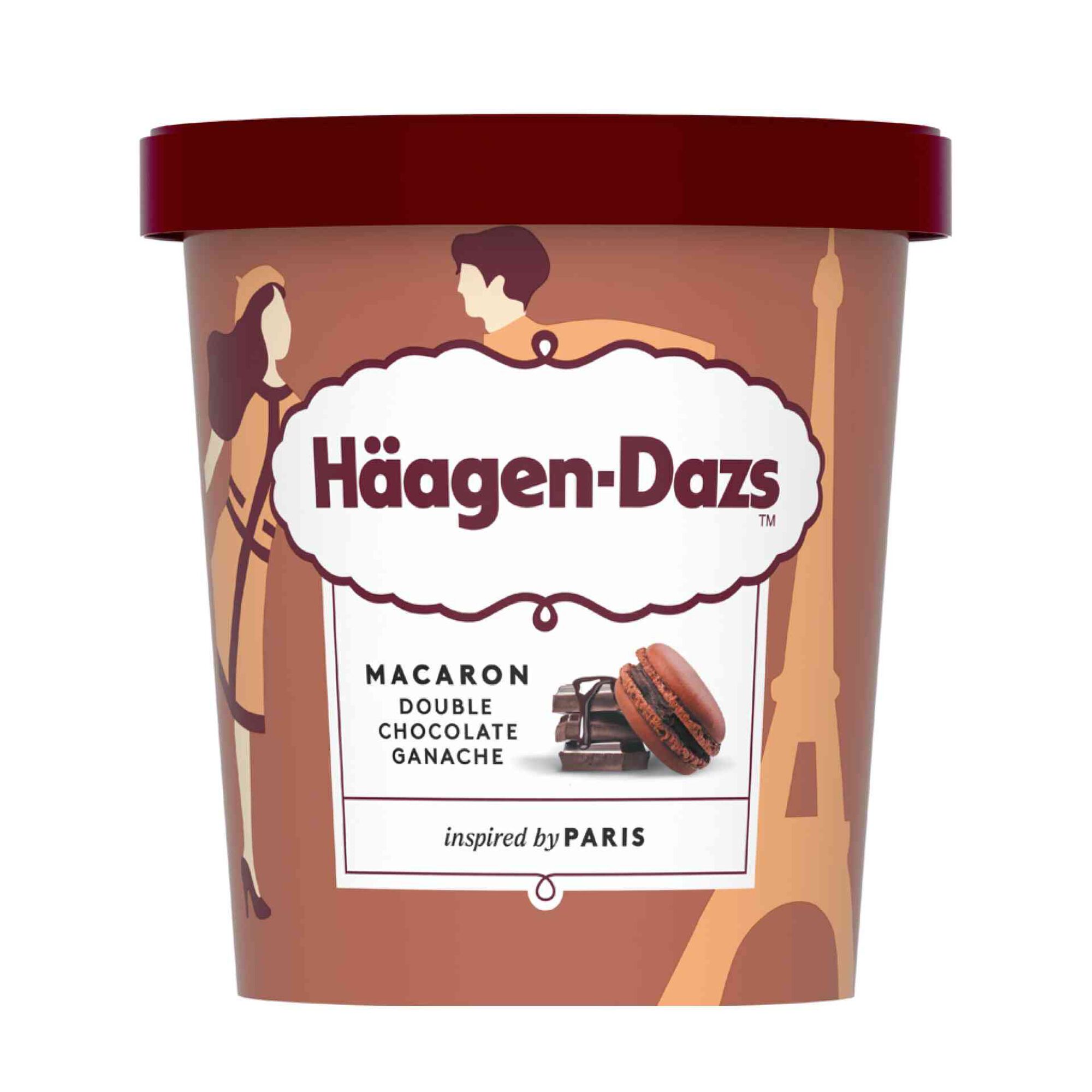 Gelado Macaron Double Chocolate