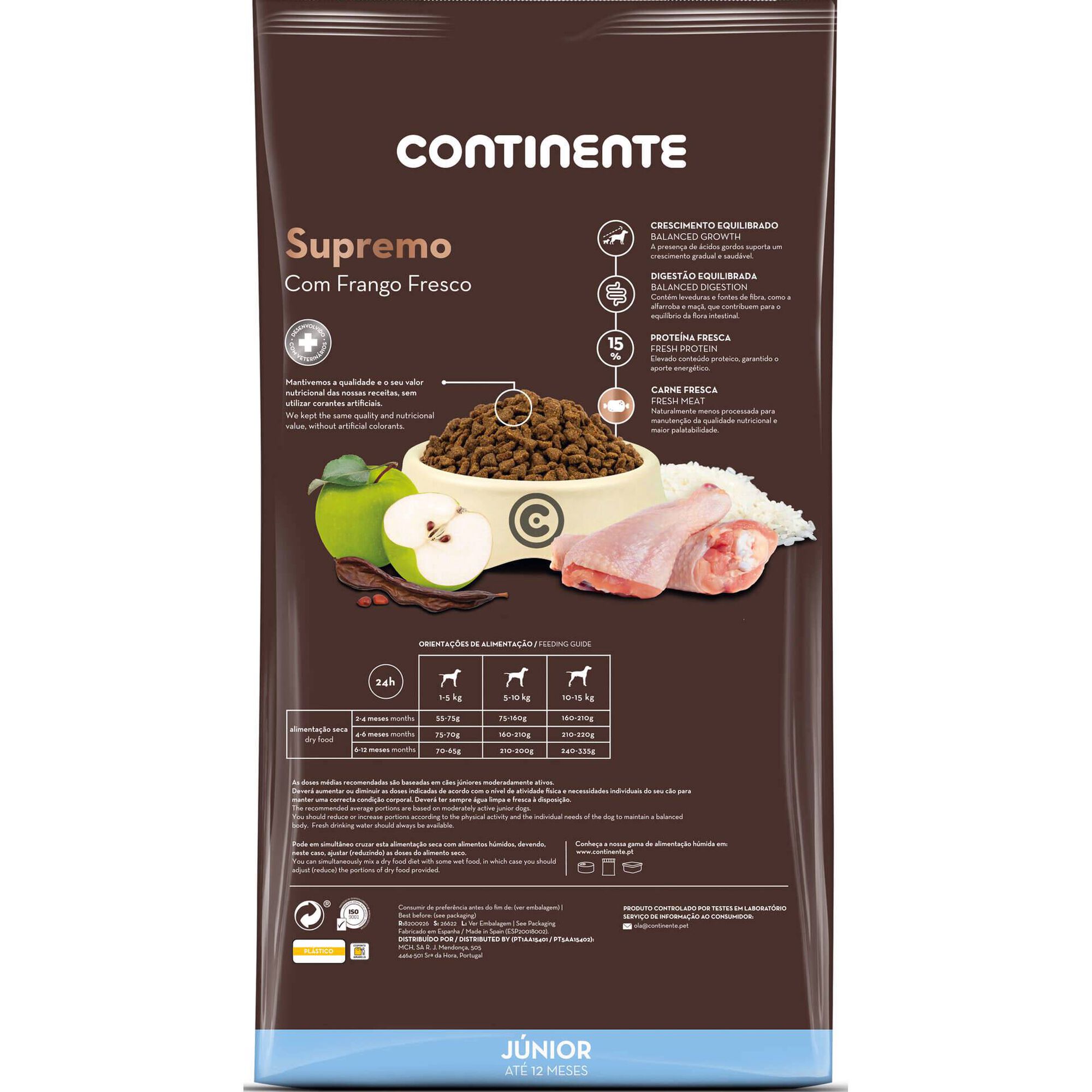 Ração para Cão Júnior Frango