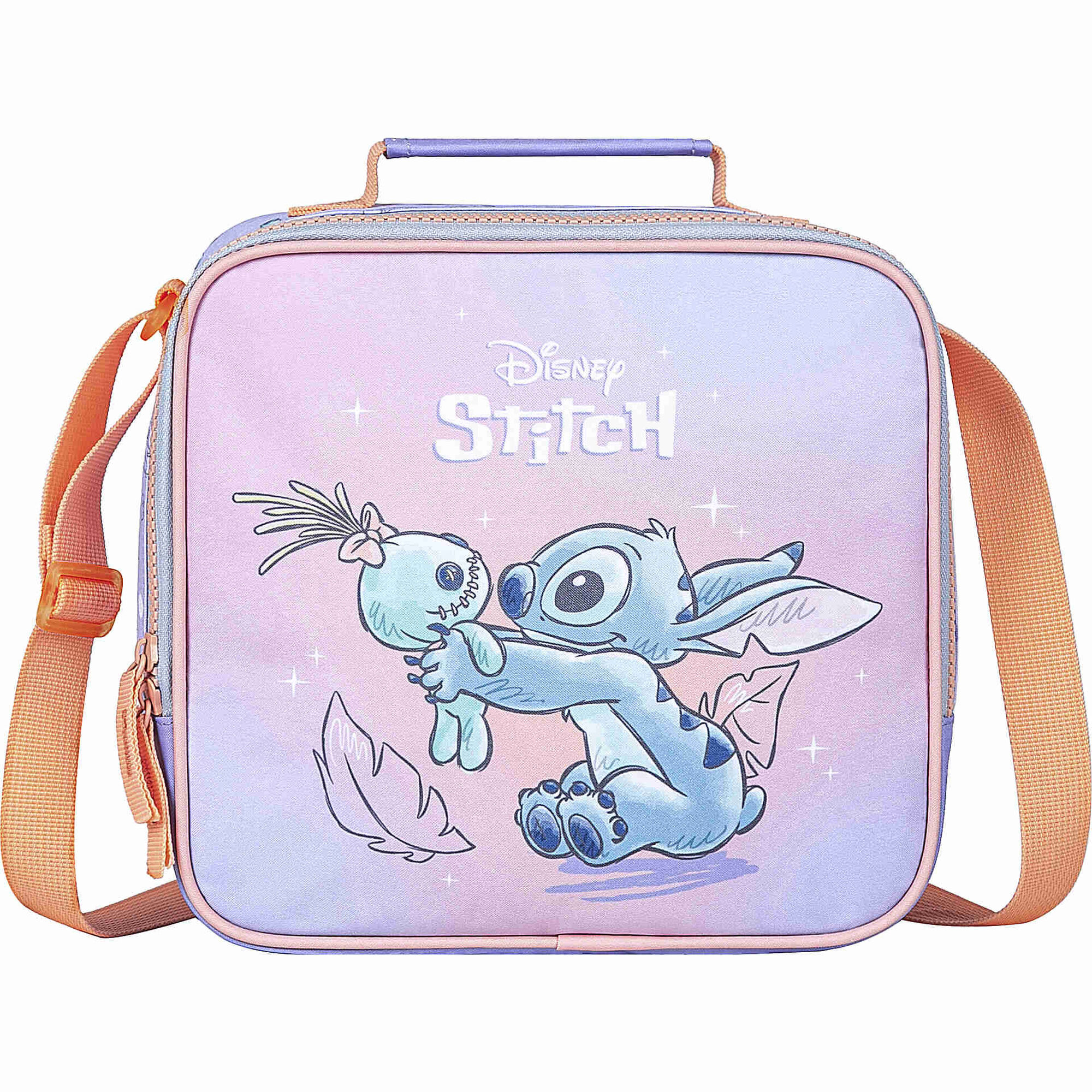Saco Lanche Stitch Hold On Tight
