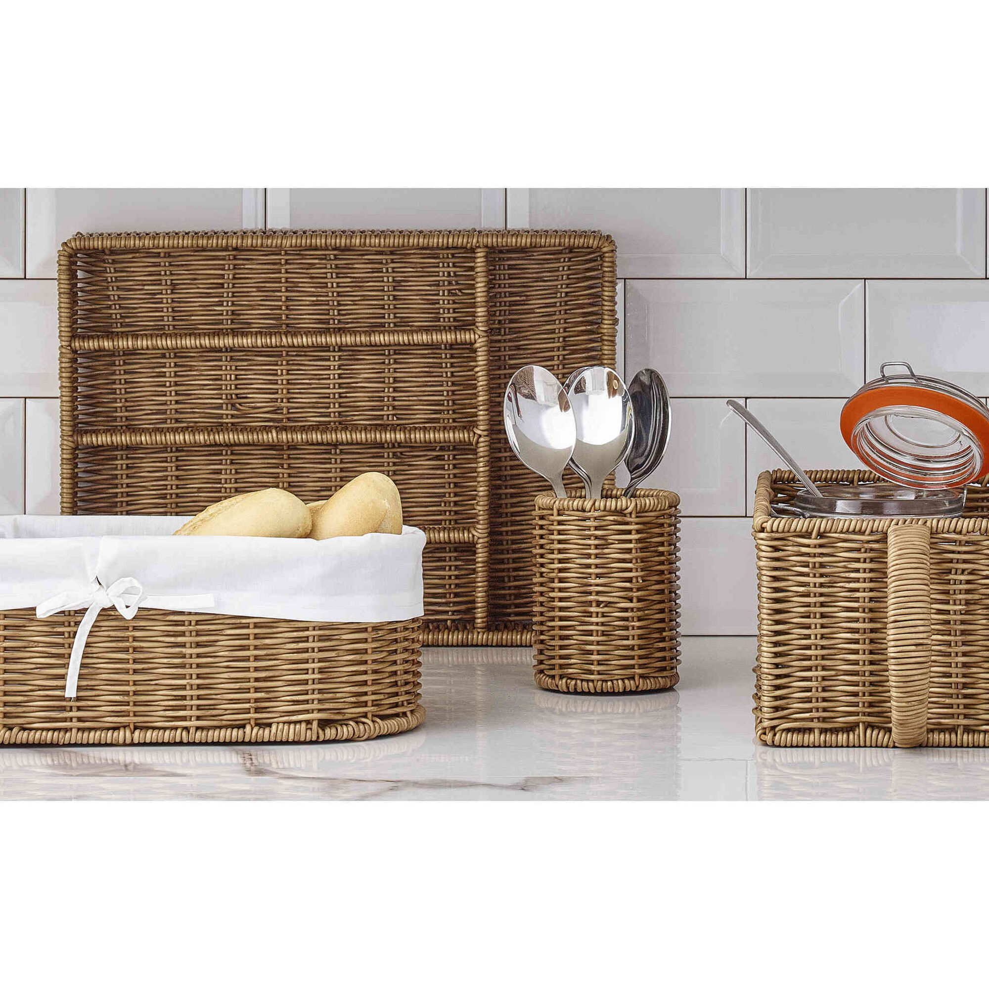 Cesto para Pão Rattan