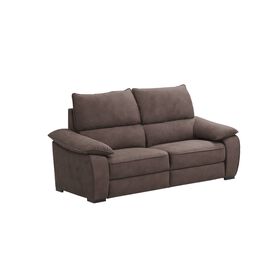 Sofá 3 Lugares Castanho George Sofá 3 Lugares Castanho George