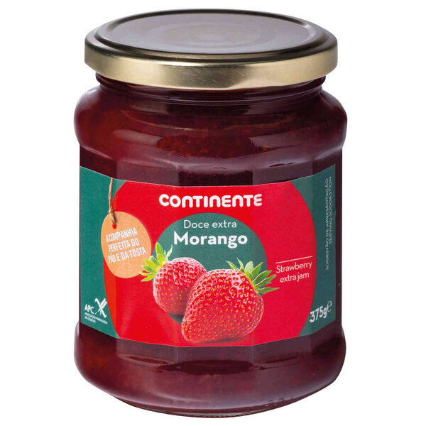 Doce Extra Morango Continente