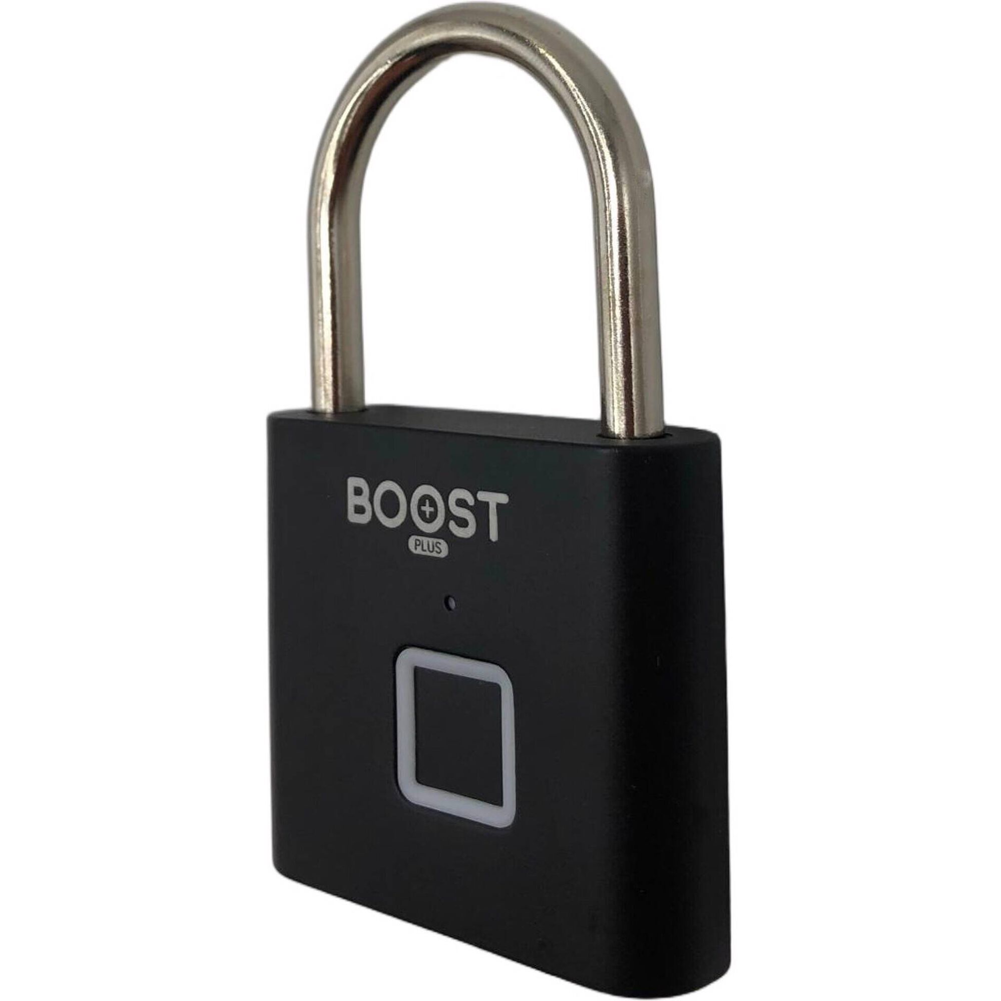 Cadeado Biom&eacute;trico com USB Preto Boost