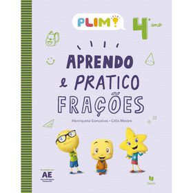 PLIM! Aprendo e Pratico Frações - 4.º Ano
