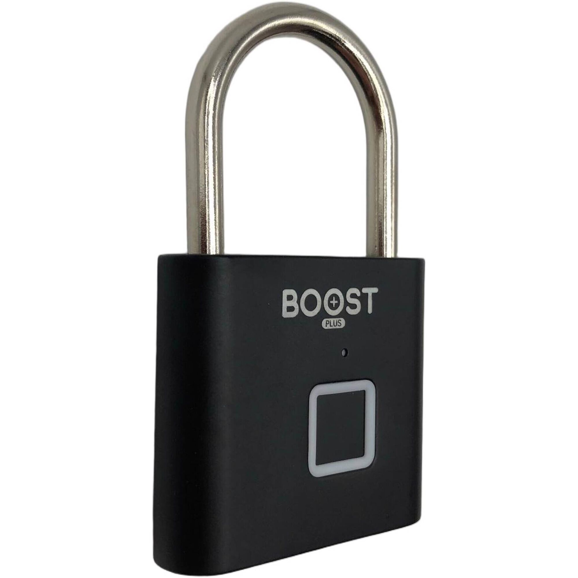 Cadeado Biom&eacute;trico com USB Preto Boost