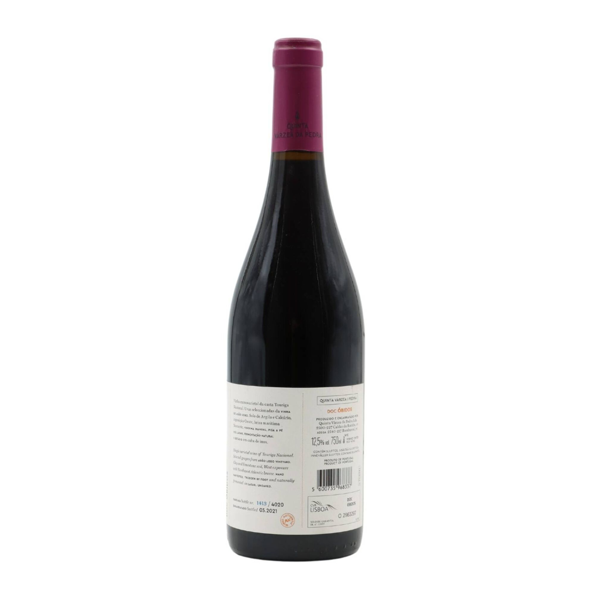 Quinta V&aacute;rzea Da Pedra Lisboa Vinho Tinto