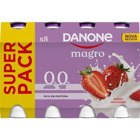 Iogurte L&iacute;quido Magro Morango Danone