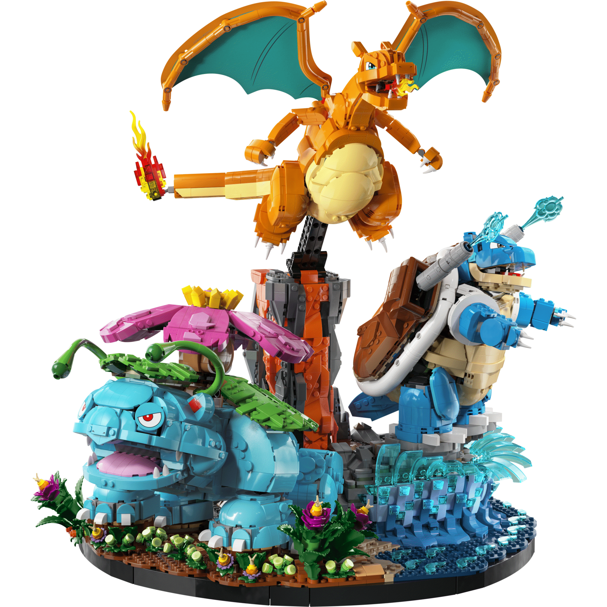 LEGO Pok&eacute;mon - Venusaur, Charizard e Blastoise - 72153