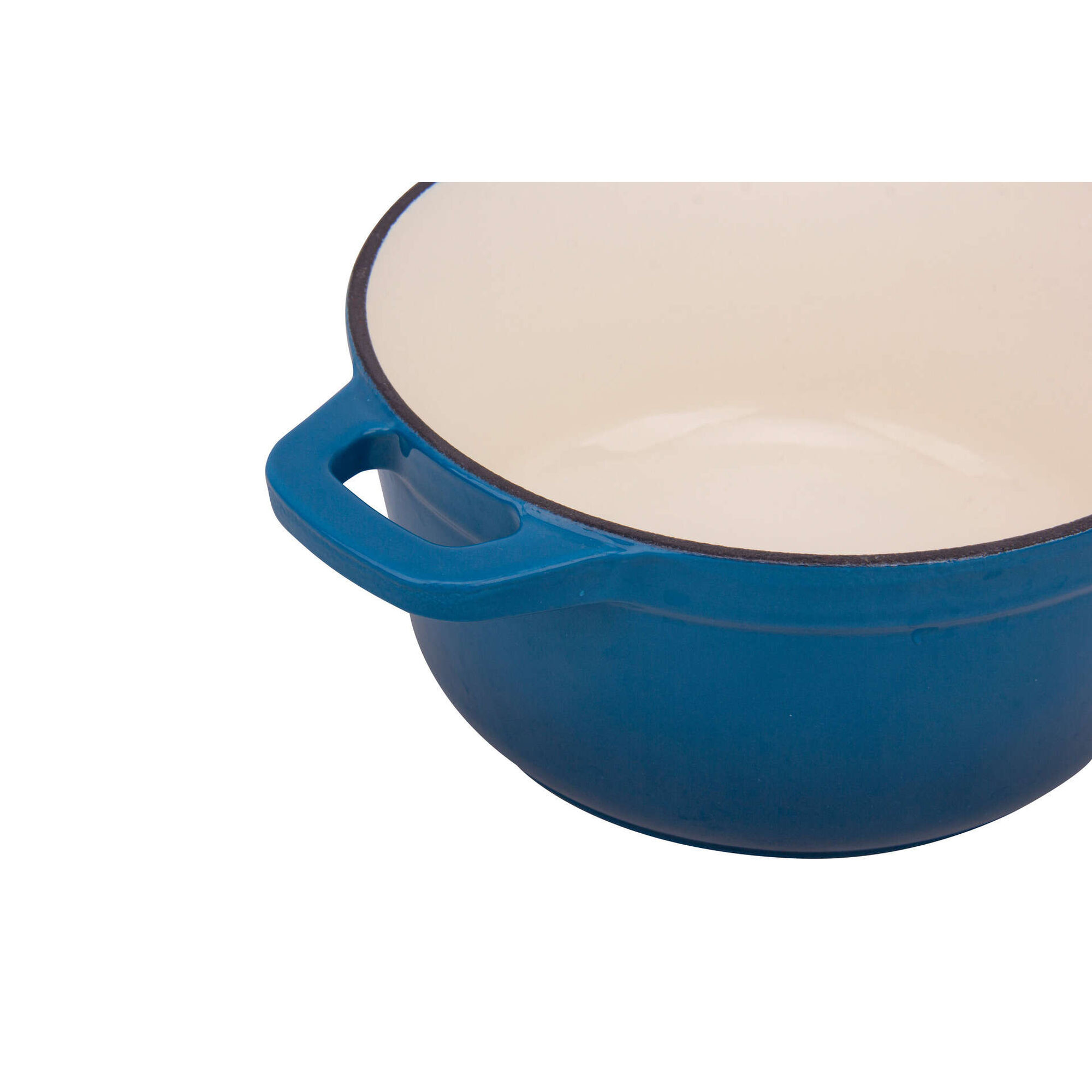 Ca&ccedil;arola Ferro Fundido 20cm Azul Kasa