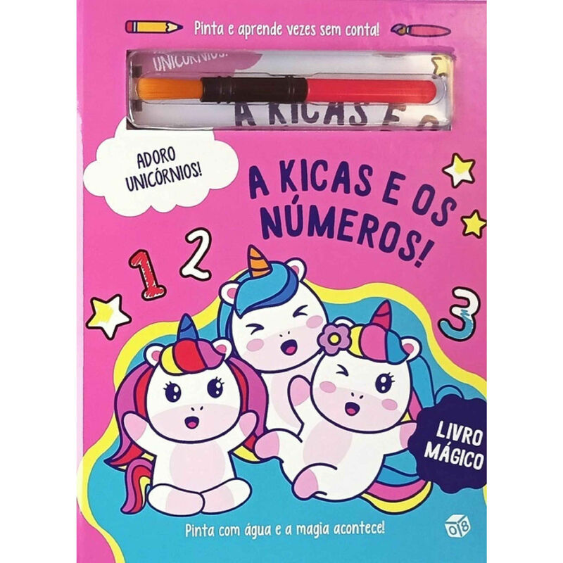 Adoro Unicórnios! A Kikas e os Números! de Vários Autores