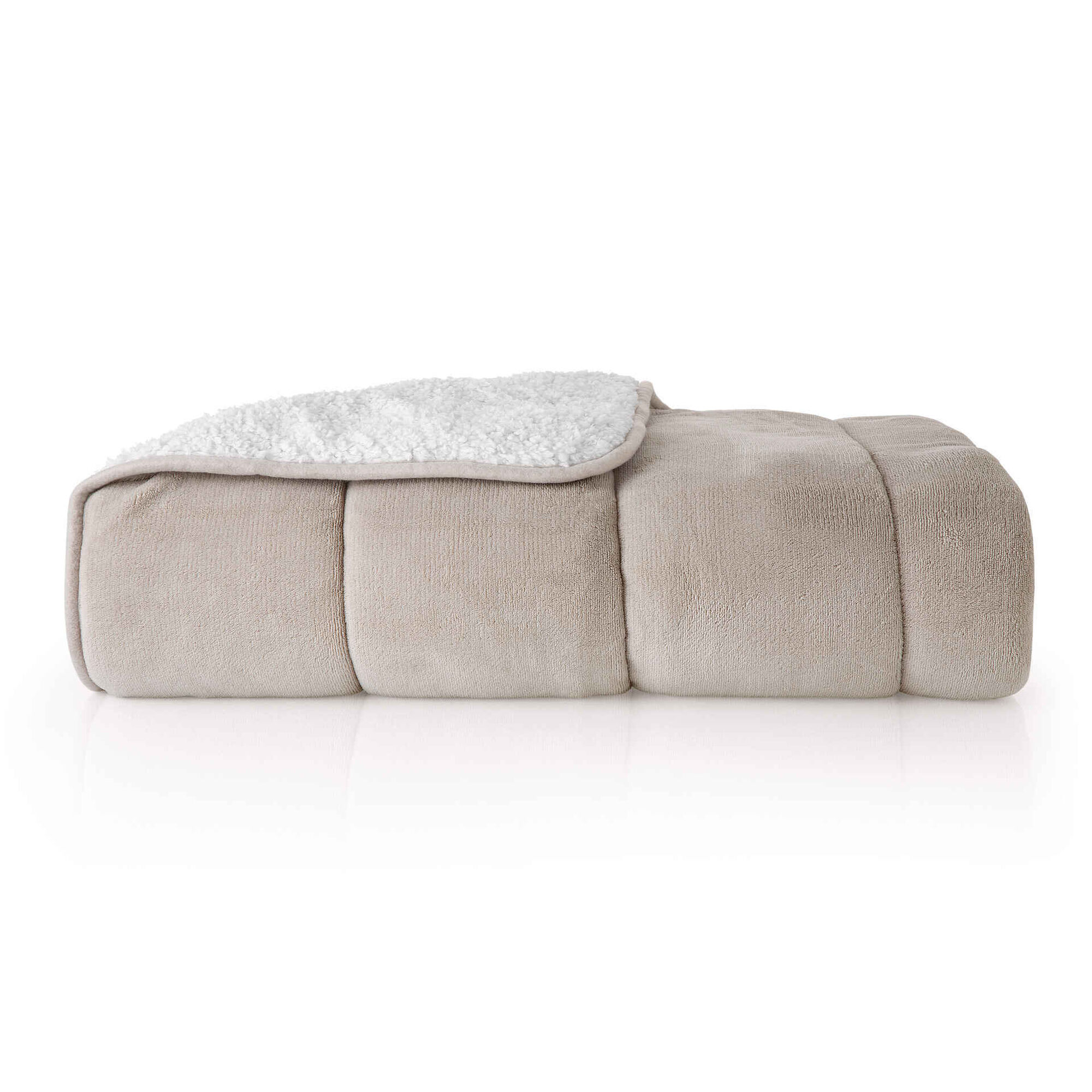 Edredão Coral Borreguito Cinza