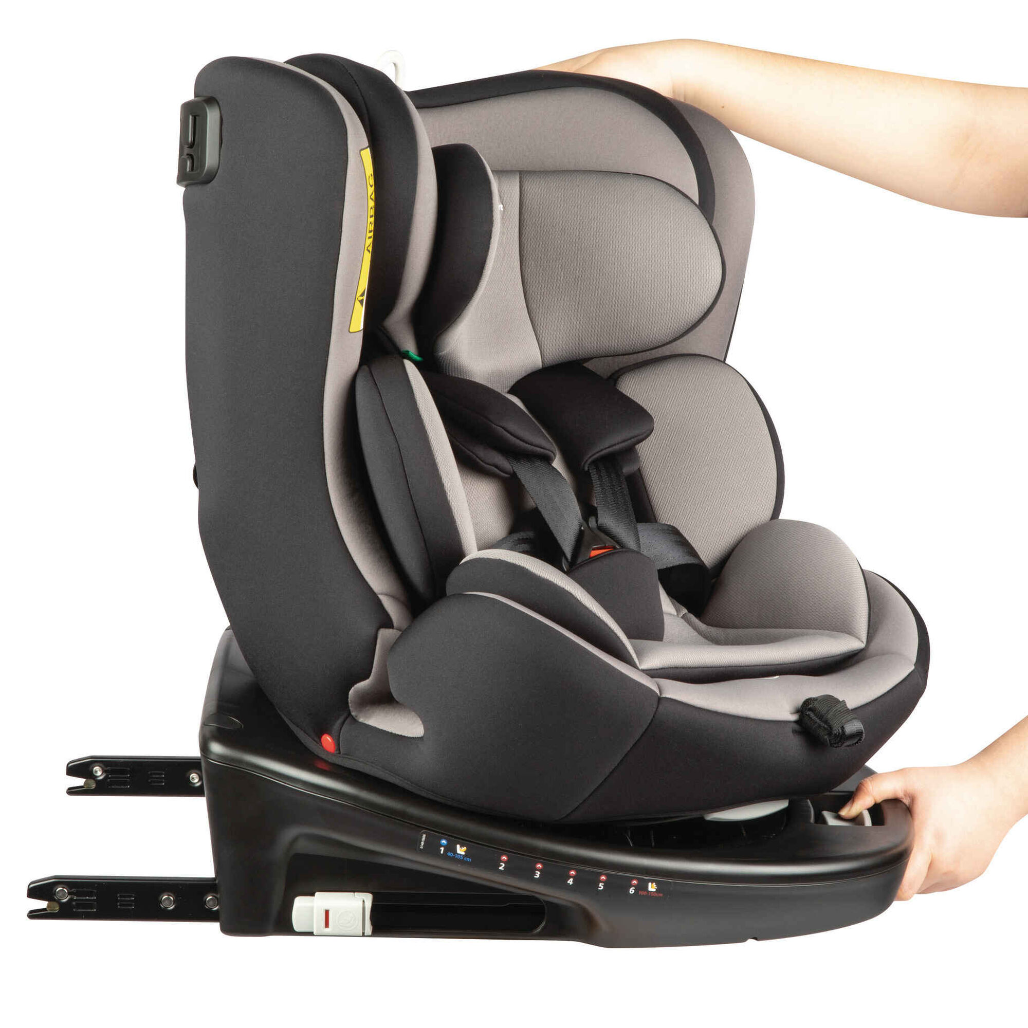 BEBE CONFORT Cadeiras Auto | Cadeira Auto Gr 0/1/2/3 Evolvefix Bébé Confort  Night Black