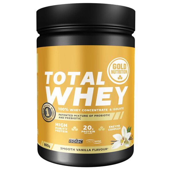Proteína Whey Concentrada Baunilha Gold Nutrition