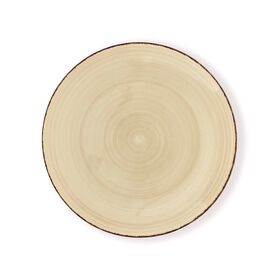 Prato Raso 26,7cm Bege &Eacute;vora Kasa