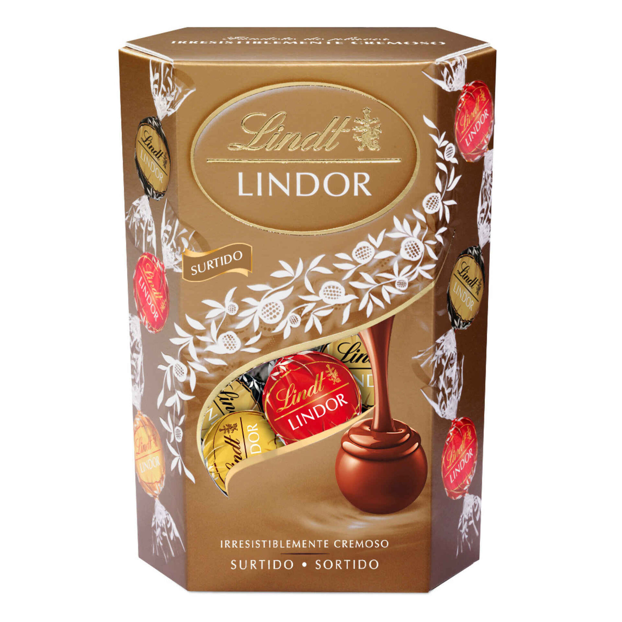 Bombons de Chocolate Lindor Cornet Sortido