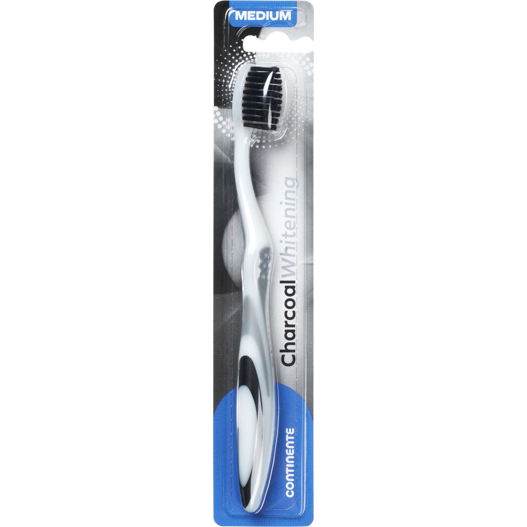Escova de Dentes Charcoal Whitening Medium