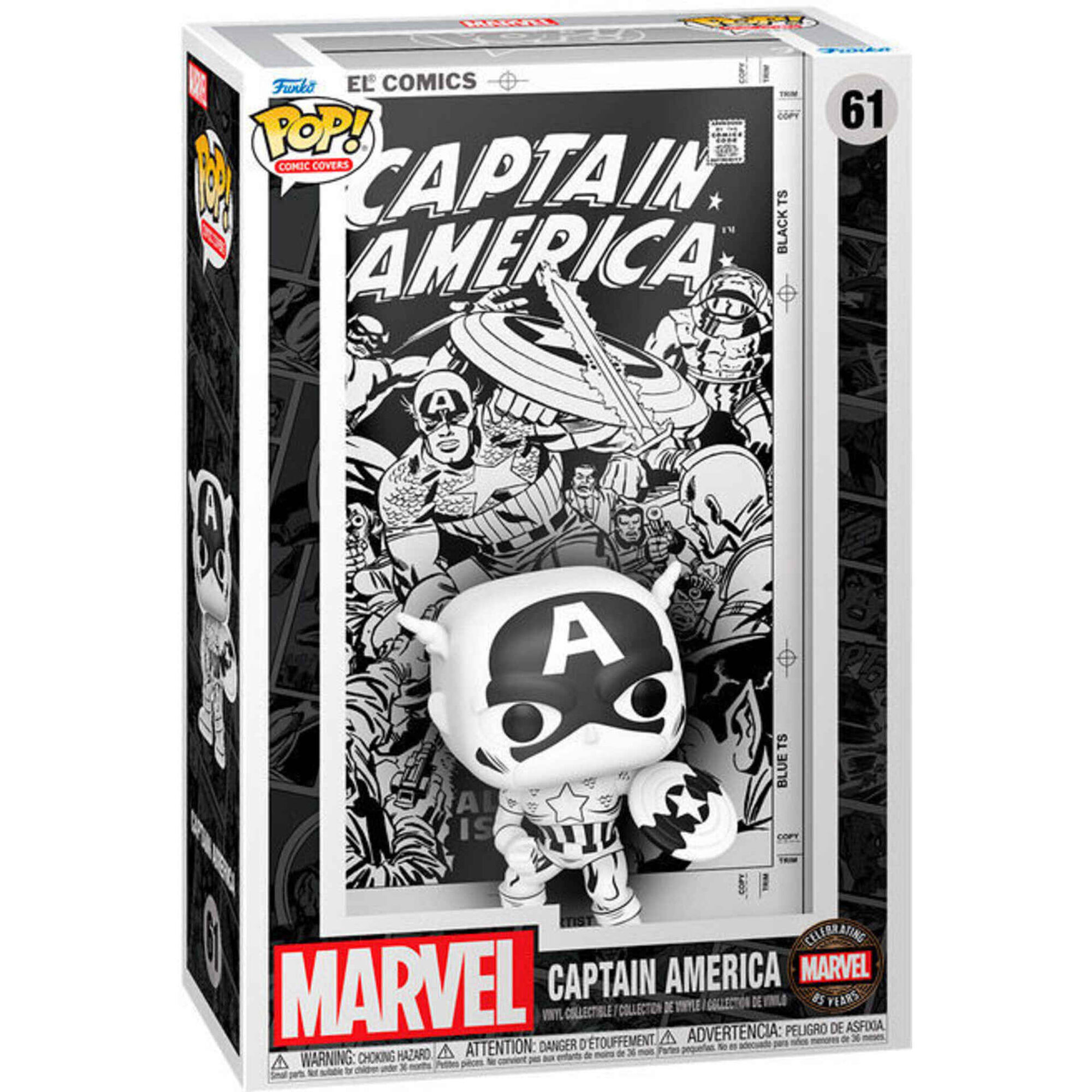 Figura Marvel 85th Anniversary - Captain America
