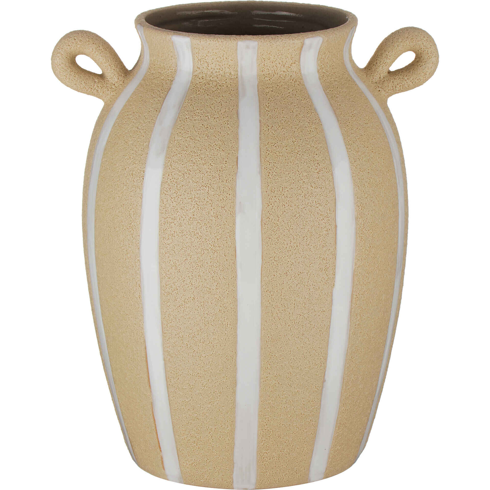 Jarra 21cm Bege com 2 Asas