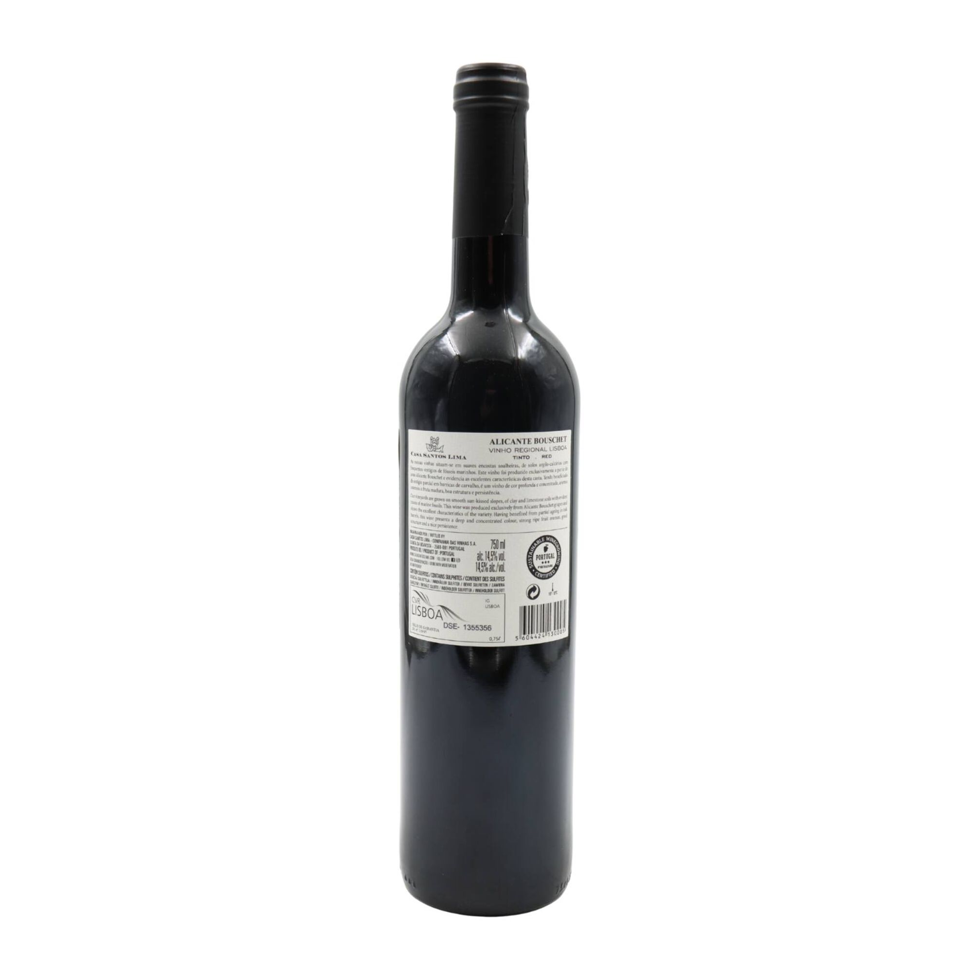Casa Santos Lima Alicante Bouschet Lisboa Vinho Tinto