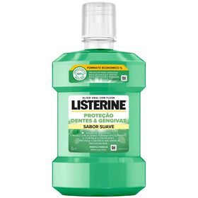 Elixir Bucal Suave Dentes e Gengivas Listerine