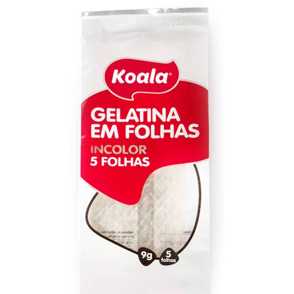 Gelatina 5 Folhas Koala
