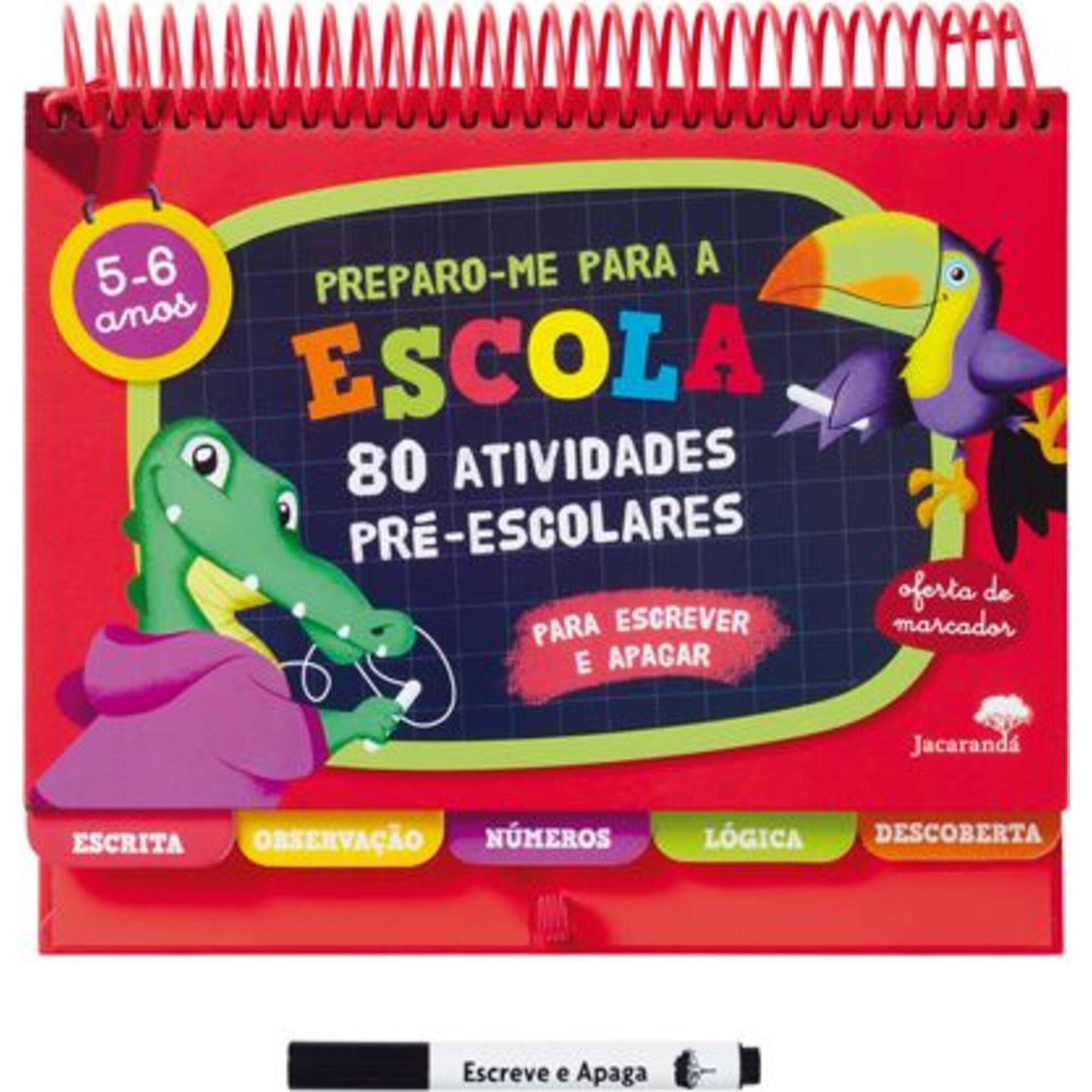 Preparo-me para a Escola - 80 Atividades Pré- Escolares - 5-6 Anos